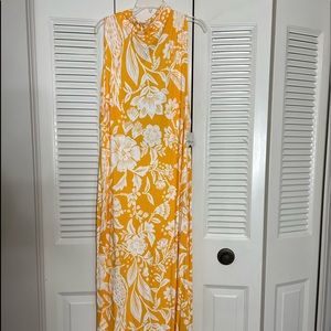 Free People Sun Yellow long dress